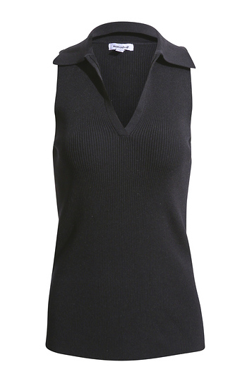 Sleeveless Polo Tank Top Slide 1