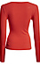 Long Sleeve Ribbed Top Thumb 2