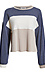 Color Block Knit Top Thumb 1