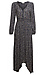 Floral Long Sleeve Maxi Dress Thumb 1