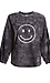 Smiley Print Long Sleeve Top Thumb 1