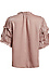 Pleated Sleeve Ruffled Top Thumb 2