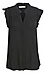 Split Neck Button Front Top Thumb 1