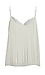 Pleated Lace Trim Cami Thumb 2