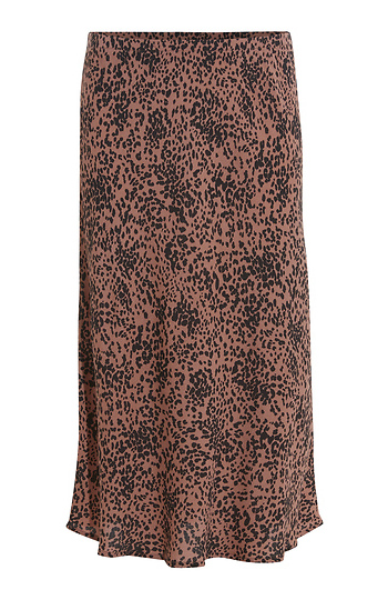 Printed Midi Skirt Slide 1