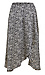 Printed Faux Wrap Skirt Thumb 2