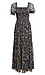 Smocked Floral Maxi Dress Thumb 1
