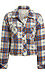 Thread & Supply Fluffy Plaid Jacket Thumb 1