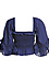 Square Neck Ruffled Smocked Crop Top Thumb 2