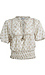 Smocked Waist Printed Top Thumb 1