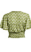 Smocked Waist Printed Top Thumb 2