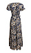 Surplice Front Printed Maxi Dress Thumb 2