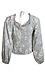 Button Front Floral Top Thumb 2