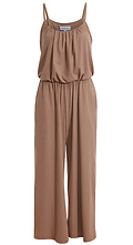 Cropped Spaghetti Strap Jumpsuit