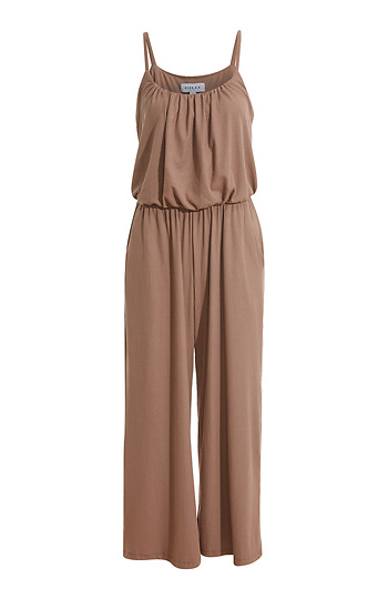 Cropped Spaghetti Strap Jumpsuit Slide 1