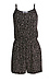 Sleeveless Printed Romper Thumb 1