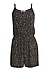 Sleeveless Printed Romper Thumb 2