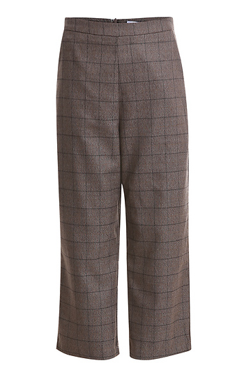 High Rise Suiting Plaid Pants Slide 1