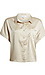 Satin Button Down Blouse Thumb 1