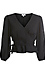 Surplice Peplum Blouse Thumb 1