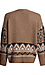 Fairisle Pattern Cardigan Sweater Thumb 2