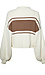 Balloon Sleeve Contrast Stripe Sweater Thumb 2