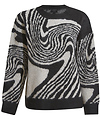 Swirl Print Pullover