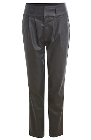 KUT from the Kloth Coated High Waist Pleated Pants Slide 1