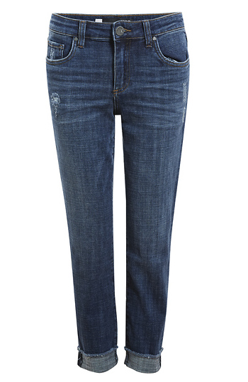 KUT from the Kloth Straight Leg with Single Fold Hem Slide 1