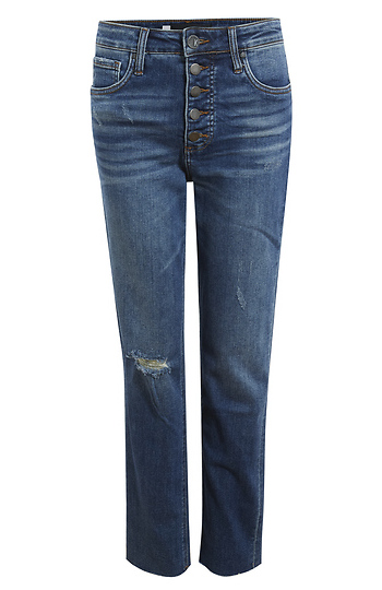 KUT from the Kloth High Rise Button Fly Mom Jean Slide 1