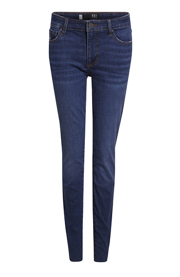 KUT from the Kloth Raw Hem Denim Slide 1