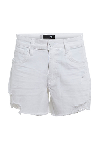 KUT from the Kloth Distressed High Rise Short Slide 1