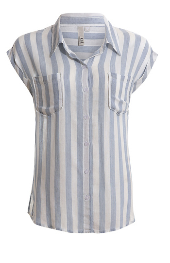 KUT from the Kloth Short Sleeve Button Down Slide 1