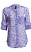 KUT from the Kloth Button Front Long Sleeve Sheer Blouse Thumb 1