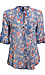 KUT from the Kloth Button Front Long Sleeve Sheer Blouse Thumb 1