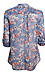 KUT from the Kloth Button Front Long Sleeve Sheer Blouse Thumb 2