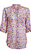KUT from the Kloth Button Front Long Sleeve Sheer Blouse Thumb 1