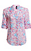 KUT from the Kloth Button Front Long Sleeve Sheer Blouse Thumb 1