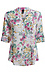 KUT from the Kloth Button Front Long Sleeve Sheer Blouse Thumb 1