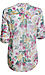 KUT from the Kloth Button Front Long Sleeve Sheer Blouse Thumb 2