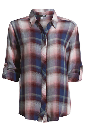 KUT from the Kloth Hidden Placket Shirt Slide 1