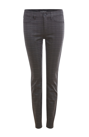 Liverpool Skinny Plaid Pant Slide 1