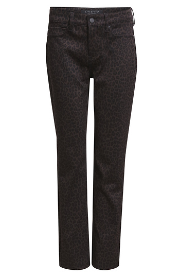 Liverpool Straight Animal Print Pant Slide 1