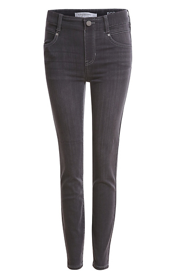 Liverpool Pull On High Rise Pant Denim Slide 1