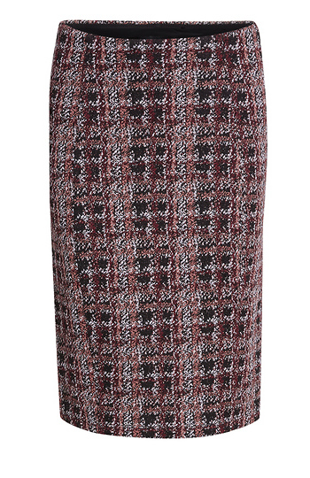 Textured Pencil Skirt Slide 1