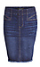 Liverpool Pull On Denim Skirt Thumb 1