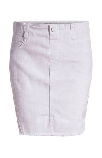 Liverpool Skirt with Fray Hem Slide 1