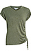 Liverpool Striped Tee with Side Cinch Thumb 1