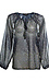 Liverpool Balloon Sleeve Sheer Blouse Thumb 1