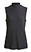 Liverpool Mock Neck Sleeveless Rib Knit Top Thumb 1